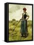 Harvest Time, 1890-Julien Dupré-Framed Stretched Canvas