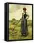 Harvest Time, 1890-Julien Dupre-Framed Stretched Canvas