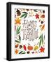 Harvest Time Always Be Thankful-Michael Mullan-Framed Art Print