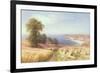 Harvest Time by the Sea, 1881-Edmund George Warren-Framed Giclee Print