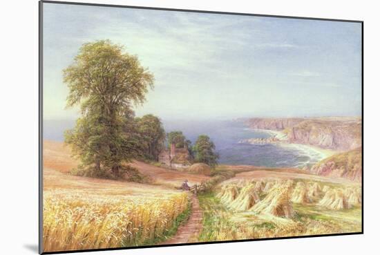 Harvest Time by the Sea, 1881-Edmund George Warren-Mounted Giclee Print