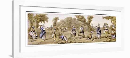 Harvest Time, C1855-null-Framed Giclee Print