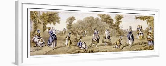 Harvest Time, C1855-null-Framed Premium Giclee Print