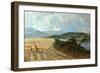 Harvest Time on the Conway River, C.1890-John William Buxton Knight-Framed Giclee Print