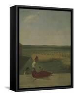 Harvest Time, Summer-Alexei Gavrilovich Venetsianov-Framed Stretched Canvas