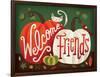 Harvest Time Welcome Friends-Michael Mullan-Framed Art Print