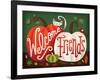 Harvest Time Welcome Friends-Michael Mullan-Framed Art Print