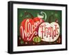 Harvest Time Welcome Friends-Michael Mullan-Framed Art Print