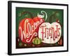 Harvest Time Welcome Friends-Michael Mullan-Framed Art Print