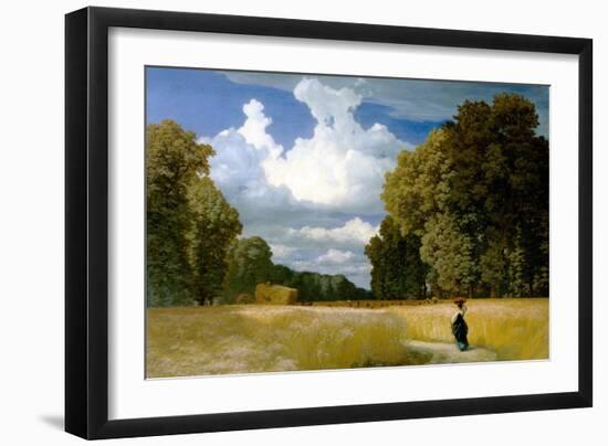 Harvest Time-Robert Zünd-Framed Giclee Print