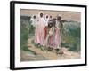 Harvest Women in Russia, 1928-Robert Sterl-Framed Giclee Print