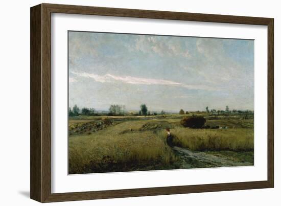 Harvest-Charles-Francois Daubigny-Framed Giclee Print