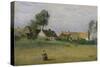 Harvest-Jean-Baptiste-Camille Corot-Stretched Canvas