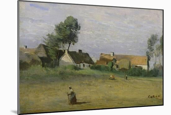 Harvest-Jean-Baptiste-Camille Corot-Mounted Giclee Print