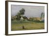 Harvest-Jean-Baptiste-Camille Corot-Framed Giclee Print