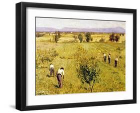 Harvest-Guglielmo Ciardi-Framed Giclee Print