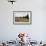 Harvested Barley Field with Cypress Trees, Tuscany, Italy-Martin Child-Framed Photographic Print displayed on a wall