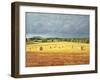Harvested Fields at Kilconquhar, 2001-Peter Breeden-Framed Giclee Print