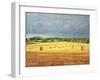 Harvested Fields at Kilconquhar, 2001-Peter Breeden-Framed Giclee Print