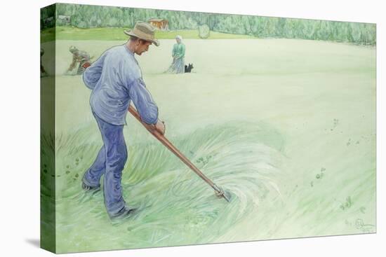 Harvesters, 1915-Carl Larsson-Stretched Canvas