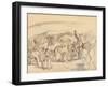 Harvesters, 1917 (W/C on Paper)-Jules Pascin-Framed Giclee Print