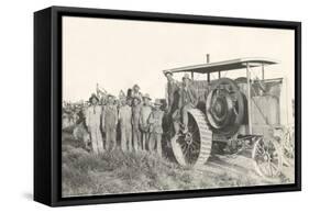 Harvesters with Reaper-null-Framed Stretched Canvas