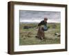 Harvesting, circa 1885-Julien Dupre-Framed Giclee Print