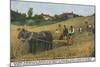 Harvesting in Finland-null-Mounted Art Print