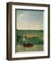 Harvesting in Summer, 1820s-Aleksei Gavrilovich Venetsianov-Framed Giclee Print