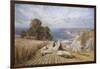 Harvesting on the South Coast-Edmund G. Warren-Framed Giclee Print