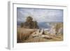 Harvesting on the South Coast-Edmund G. Warren-Framed Giclee Print