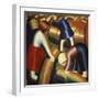 Harvesting Rye, c.1912-Kasimir Malevich-Framed Giclee Print