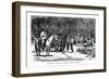 Harvesting the Coffee, Brazil, 19th Century-A de Neuville-Framed Giclee Print