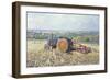Harvesting Tractor, 1995-Martin Decent-Framed Giclee Print