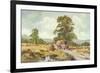 Harvesting-Don Vaughan-Framed Giclee Print