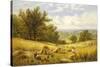 Harvesting-Alfred Augustus Glendenning-Stretched Canvas