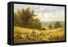 Harvesting-Alfred Augustus Glendenning-Framed Stretched Canvas