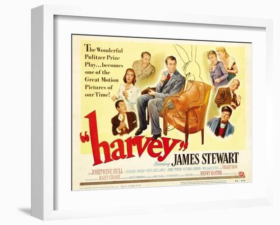 Harvey, 1950, Directed by Henry Koster-null-Framed Giclee Print