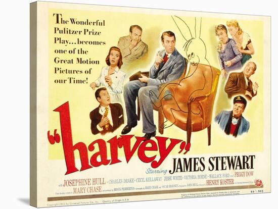 Harvey, 1950, Directed by Henry Koster-null-Stretched Canvas