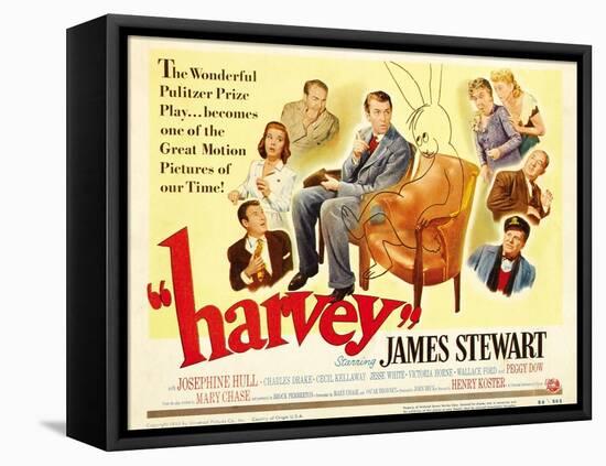 Harvey, 1950, Directed by Henry Koster-null-Framed Stretched Canvas