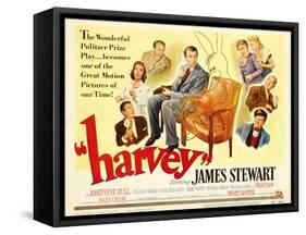 Harvey, 1950, Directed by Henry Koster-null-Framed Stretched Canvas