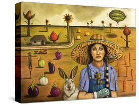 Harvey and the Excentric Farmer-Leah Saulnier-Stretched Canvas