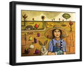 Harvey and the Excentric Farmer-Leah Saulnier-Framed Giclee Print