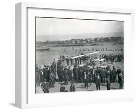 Harvey Crawford at Tacoma, 1912-Marvin Boland-Framed Giclee Print