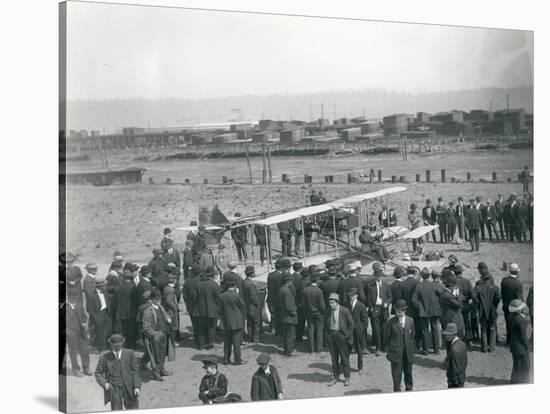 Harvey Crawford at Tacoma, 1912-Marvin Boland-Stretched Canvas