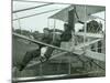 Harvey Crawford in Biplane, 1912-Marvin Boland-Mounted Giclee Print