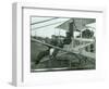 Harvey Crawford in Biplane, 1912-Marvin Boland-Framed Giclee Print