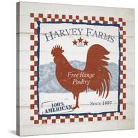 Harvey Farms Poultry-Diane Stimson-Stretched Canvas