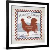 Harvey Farms Poultry-Diane Stimson-Framed Art Print