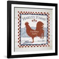 Harvey Farms Poultry-Diane Stimson-Framed Art Print